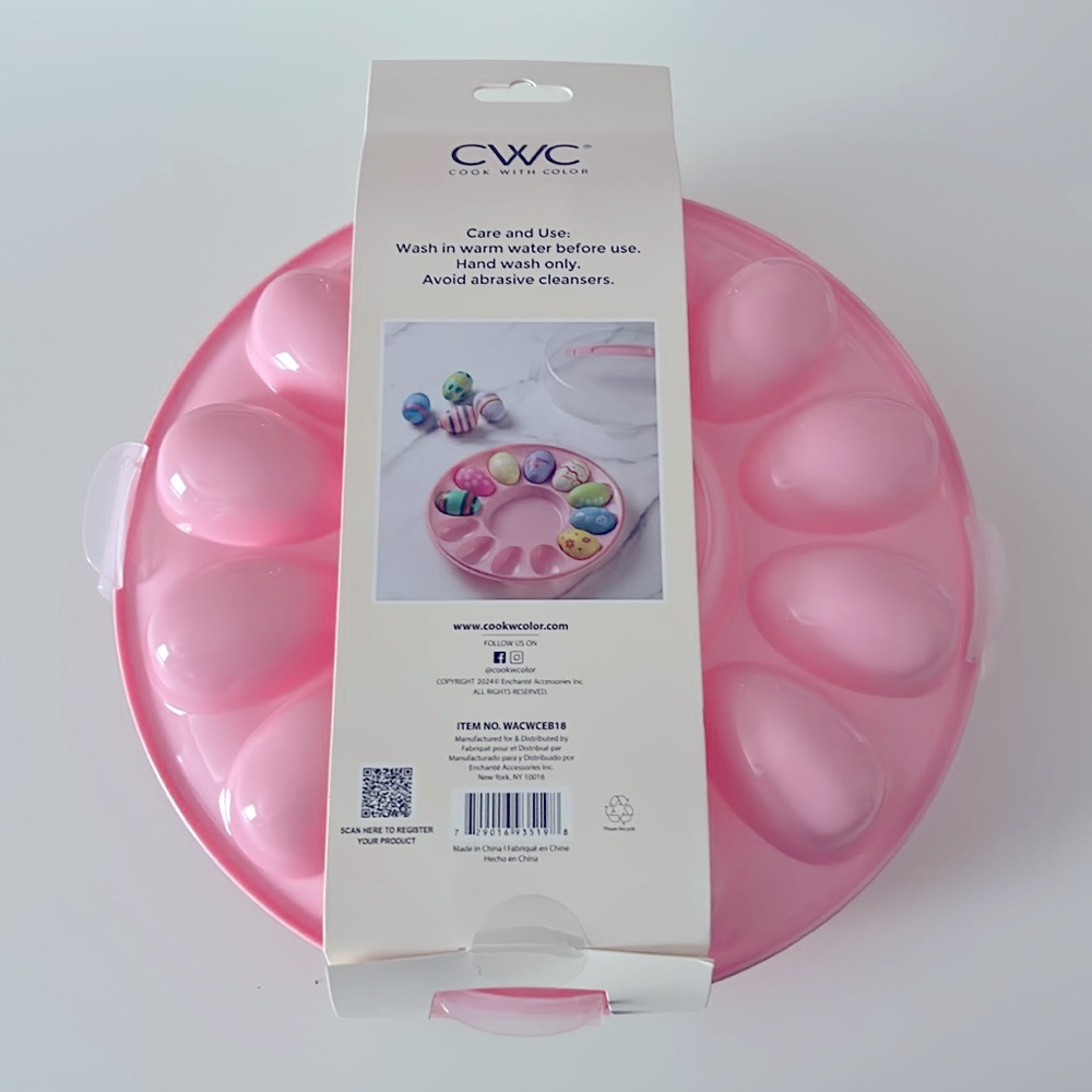 CWC pink deviled egg platter - Picture 2 of 5